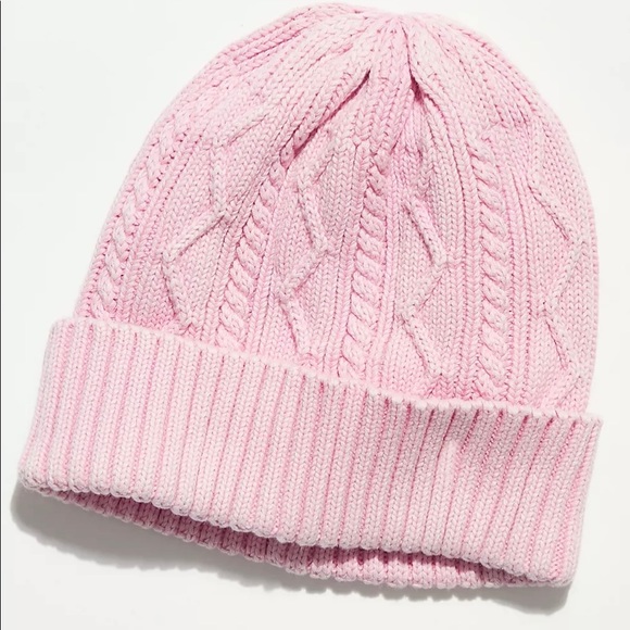 Free People Stormi Washed Cable Beanie